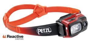 Petzl SWIFT RL Czarny, Pomarańczowy, Biały Latarka czołowa LED