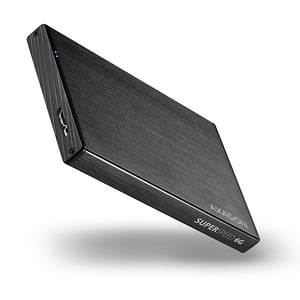 Axagon EE25-XA6 Festplattengehäuse HDD/SSD-Gehäuse Schwarz 2,5"