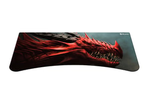 Arozzi Arena Gaming-Mauspad Schwarz, Grau, Rot