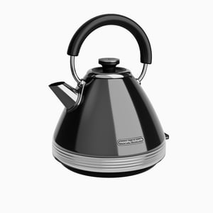 Morphy Richards Venture Retro Pyramid czajnik elektryczny 1,5 l 3000 W Czarny