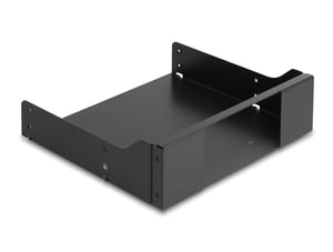DeLOCK 5,25-Zoll-Metall-Einbaurahmen für mobile Einschübe 47011/47019/47126