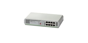 Allied Telesis AT-GS910/8-50 Unmanaged Gigabit-Ethernet (10/100/1000) Grau