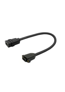 Vivolink PROHDMIHDFFWP HDMI-Kabel 0,25 m, HDMI Typ A (Standard), schwarz