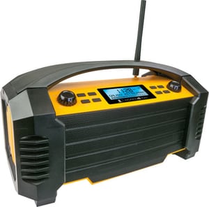Schwaiger DABWORK2 513 radio Przenośny Czarny, Żółty