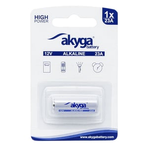 Akyga AKY2101 batteri för hemmabruk Engångsbatteri A23 Zink- och mangandioxid (Zn/MnO2)