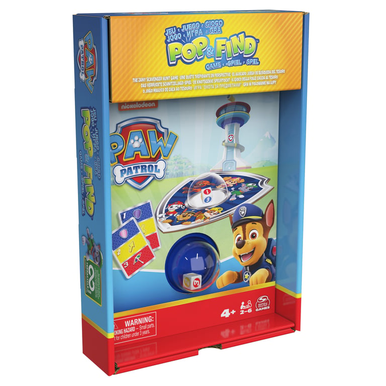 Games KOG KOL PAWPatrol ScavengerHunt Game GML Gra planszowa Rodzina