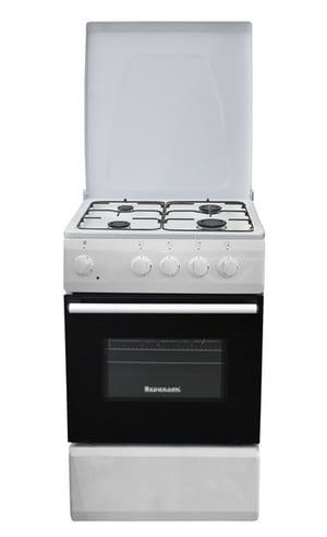Ravanson KWG-K50N Oven Freestanding Stove Natural Gas White