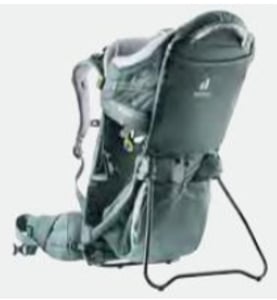 Deuter Kid Comfort Active Rucksack für Babytragen, Polyamid, grün
