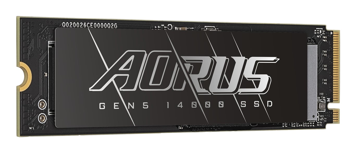 фото SSD накопичувач Gigabyte Aorus Gen5 14000 4 TB (AG514K4TB)