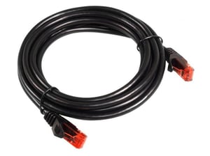 Maclean MCTV-742 Network Cable, Black, 3 m, Cat6 U/UTP (UTP)