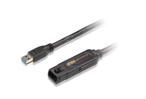 ATEN UE3315 kabel USB USB 3.2 Gen 1 (3.1 Gen 1) 15 m USB A 5 Gbit/s Czarny