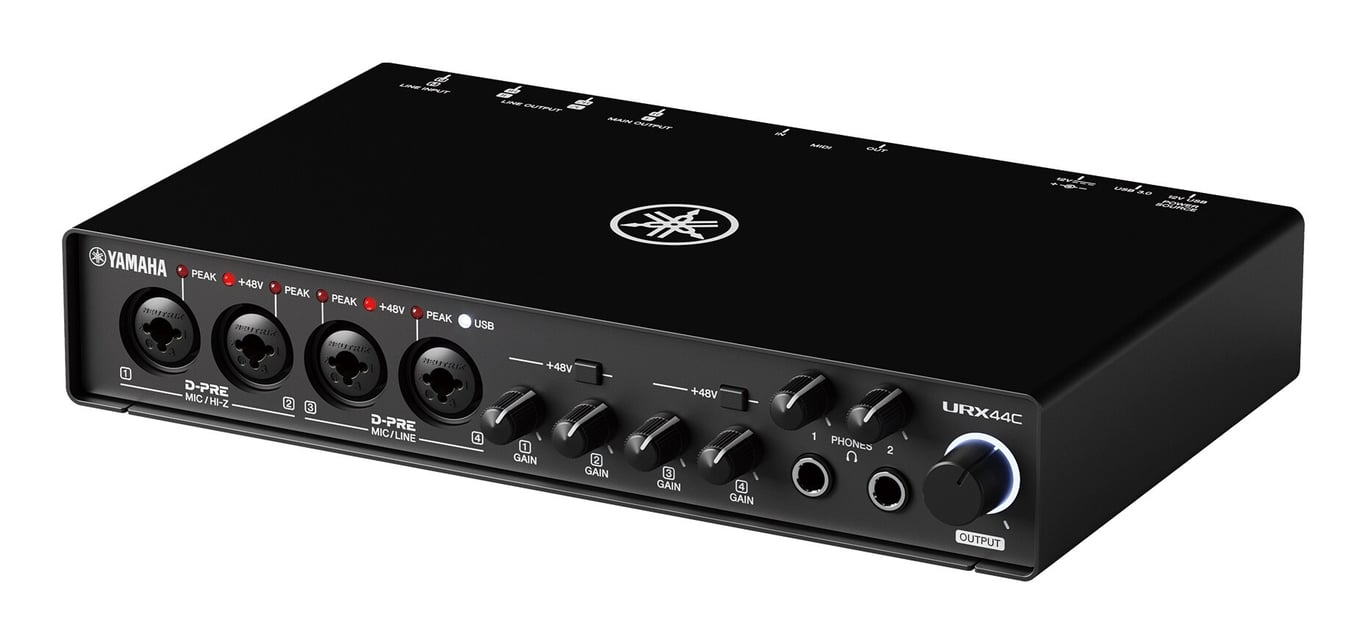 Yamaha URX44C Interfejs do nagrywania audio