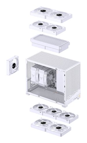 Jonsbo D32 PRO Midi Tower Biały
