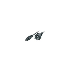 TERRA 3809206 Netzkabel, schwarz, 1 m