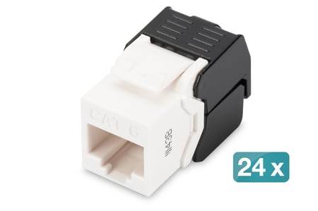 Digitus Moduł Keystone CAT 6, nieekranowany - 24 szt.