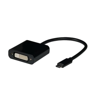 EFB Elektronik EBUSBC-DVI adapter kablowy 0,15 m USB Type-C Czarny