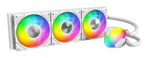 Montech HyperFlow ARGB 360 Procesor Chłodnica cieczy all-in-one 12 cm Biały 1 szt.