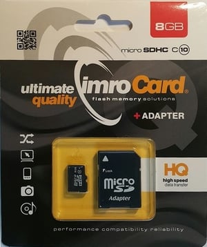 IMRO 10/8G ADP pamięć flash 8 GB MicroSDHC Klasa 10