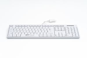 GETT CleanType Easy Basic klawiatura Medyczna USB Biały