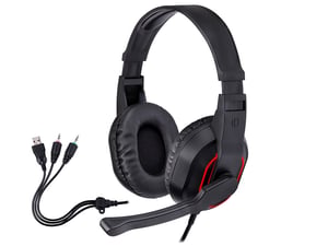 Tracer TRASLU46467 Headphones/Headset Wired Headband Gaming Black