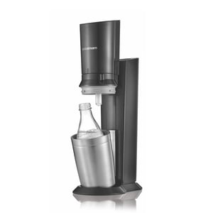 SodaStream Crystal Plastic Aluminum, Black