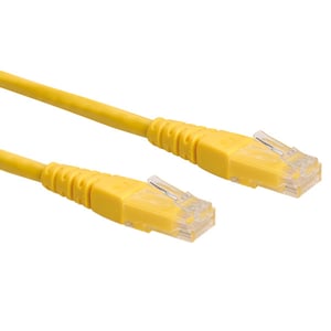 ROLINE 21.15.1562 Network Cable, Yellow, 5 m, Cat6 U/UTP (UTP)