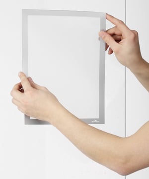 Durable DURAFRAME Sun A4 Uchwyt na znak Srebrny