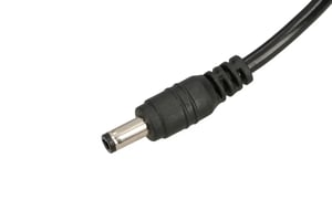 Extralink Kabel zasilający prosty DC JACK 5.5/2.1mm 1m