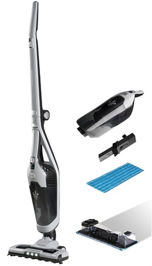 Concept VP4201 Stabstaubsauger/Elektrobürste Standstaubsauger 2 w 1 Wechselstrom Trocken und Nass Ohne Beutel 0,6 l 90 W Schwarz, Silber