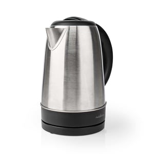 Nedis KAWK340EAL 1.7 L 2200 W Electric Kettle, Aluminum, Black