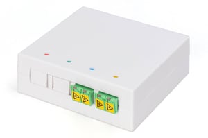 Digitus FTTH-Gehäuse, 2 x LC/APC DX-Anschluss mit Blende