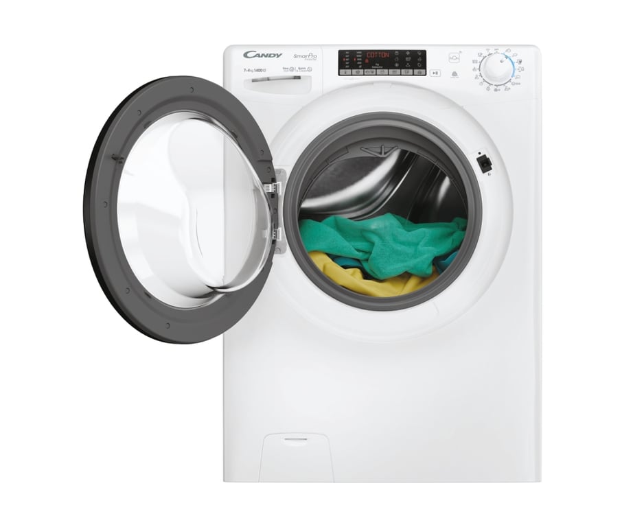 фото Прально-сушильна машина автоматична Candy CSOW 4746TWMB5-S