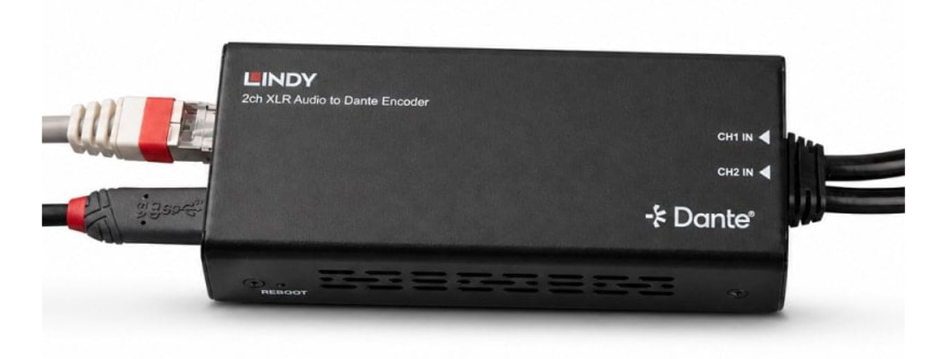 Lindy 70618 konwerter plików audio Czarny