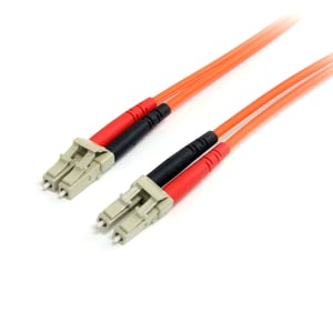 StarTech FIBLCLC2 InfiniBand-/fiberoptisk kabel, 2 m, LC, orange