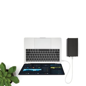 StarTech TBLT34MM50CW kabel Thunderbolt 0,5 m 40 Gbit/s Biały