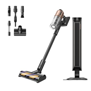 Dreame Standstaubsauger Akku Trockener Staubbeutel 3 l Schwarz, Braun 2,85 Ah