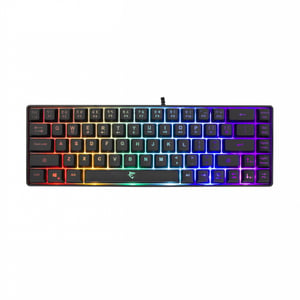 White Shark RONIN Black klawiatura Uniwersalne USB QWERTY Angielski Czarny