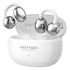 Vention ECHO CLIP A1 Headset Wireless Open-Ear Calls/Music/Sports/Everyday Use USB Type-C Bluetooth White