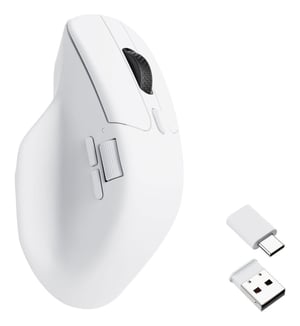 Keychron M6-A3 myszka Dom Po prawej stronie RF Wireless + Bluetooth + USB Type-C Optyczny 26000 DPI