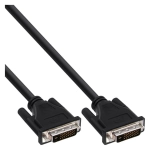 InLine 4043718099382 kabel DVI 2 m DVI-D Czarny