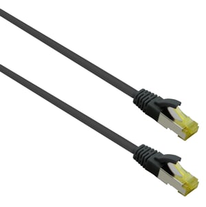Helos 263804 kabel sieciowy Czarny 3 m Cat6a S/FTP (S-STP)