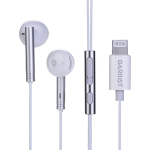 Garbot C-05-10200 hörlurar/headset, trådbundna och trådlösa, in-ear, samtal/musik via Bluetooth, silver, vit