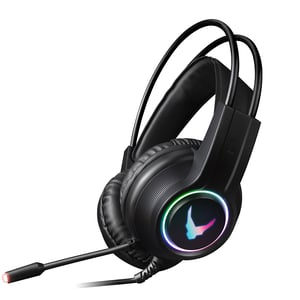 Varr VH8030 hörlurar/headset, trådbundet, huvudband, gaming, svart