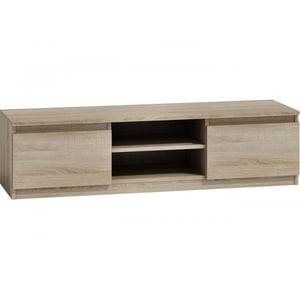 Topeshop RTV140 SONOMA TV-bänk eller underhållningscenter, 0 lådor, 2 hyllor.