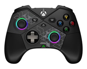 MSI FORCE PRO W CONTROLLER Black USB 2.0 Gamepad Analog/Digital Android, PC, Xbox One S, Xbox One X, Xbox Series S, Xbox Series X