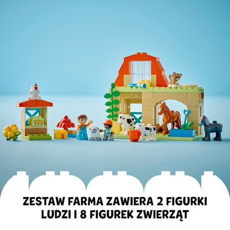 LEGO DUPLO Opieka nad zwierzętami na farmie