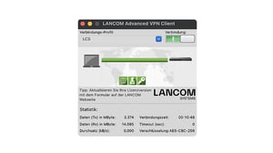 LANCOM Upgrade Advanced VPN Client (MAC, Bulk 10) Network Management 10 x license