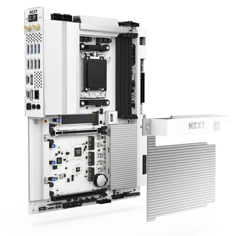 фото Материнская плата Nzxt N9 X870E White (N9-X87XT-W1) 2