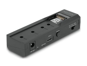 DeLOCK USB Type-C Adapter for 1 x M.2 NVMe SSD or 1 x SATA SSD/HDD