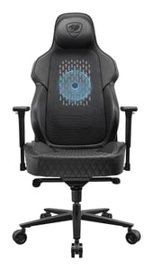 COUGAR NxSys Aero Gaming-Sessel, harte Sitzfläche, schwarz
